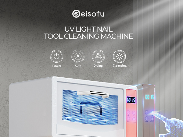 UV Light Nail Tool Cleaning Machine