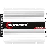 Taramps TS 800x4 Car Audio Multichannel Amplifier 800 Watts Rms 2 Ohms 4 Channel 2 Bridged Channe...