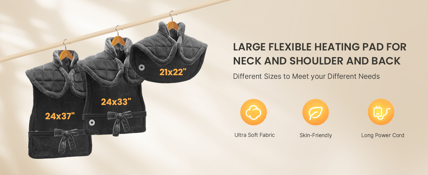 large heating pad wearable heating pad white elephant gifts for adults