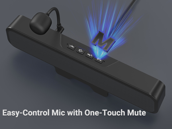one-touch mute speaker