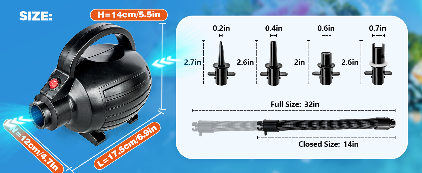 Electric Air Pump for Inflatable