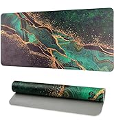 Laokiiy Desk Pad, Desk Pad Dual Leather Sided Desktop mat for Office and Home, Desk Organization ...