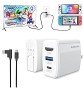 Switch Dock Charger for Nintendo Switch/OLED, 30W HDMI Adapter Switch Docking Station Replacement...