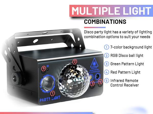 Party Lights Dj Disco Ball Light