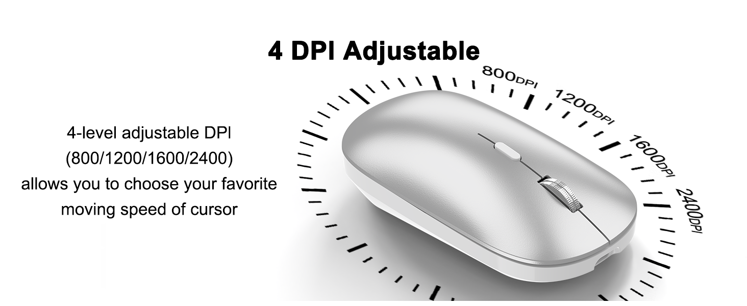4 DPI Adjustable Mouse