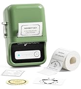 NIIMBOT B21 Label Maker Machine with Tape 2Inch Portable Sticker Maker Thermal Label Printer for ...