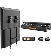 Perlegear Studless TV Wall Mount for Most 24-55 Inch TVs up to 100 lbs, No Stud TV Mount, Drywall...