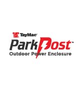 TayMac ParkPost Outdoor 1-Gang Bronze Weatherproof in-use Power Post Enclosure with WRTR 15A GFCI...