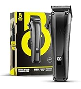 The Beard Club Pro Beard Trimmer for Men - Professional Men's Hair Trimmer for Barbers - Electric...