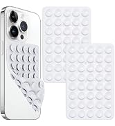 Galundge 2 PCS Silicone Suction Cup Phone Mount Double Sided, Silicone Suction Phone Case Stand, ...