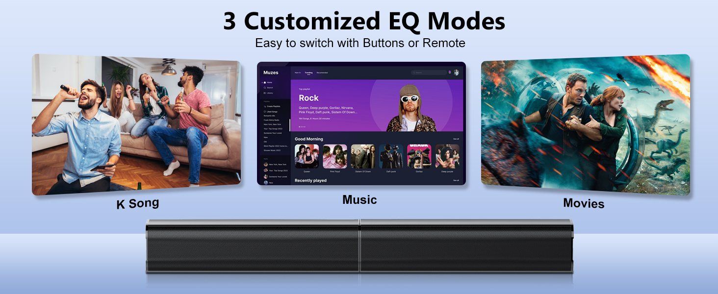 sound bar for smart tv