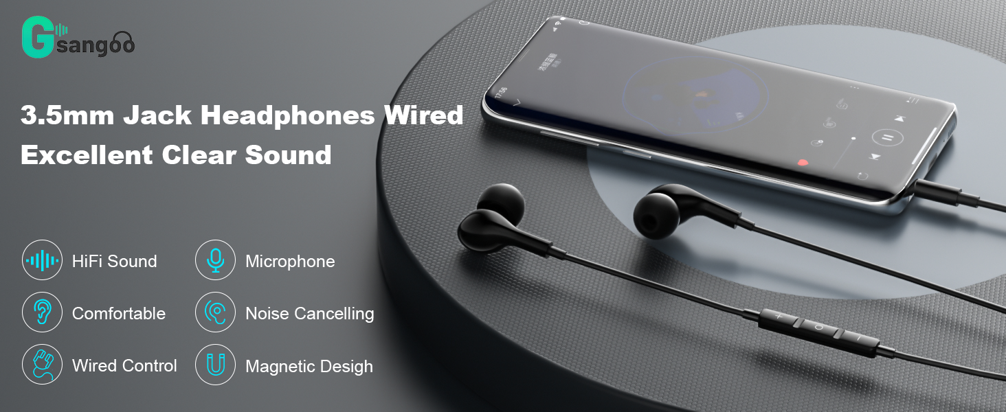 3.5mm jack headphones