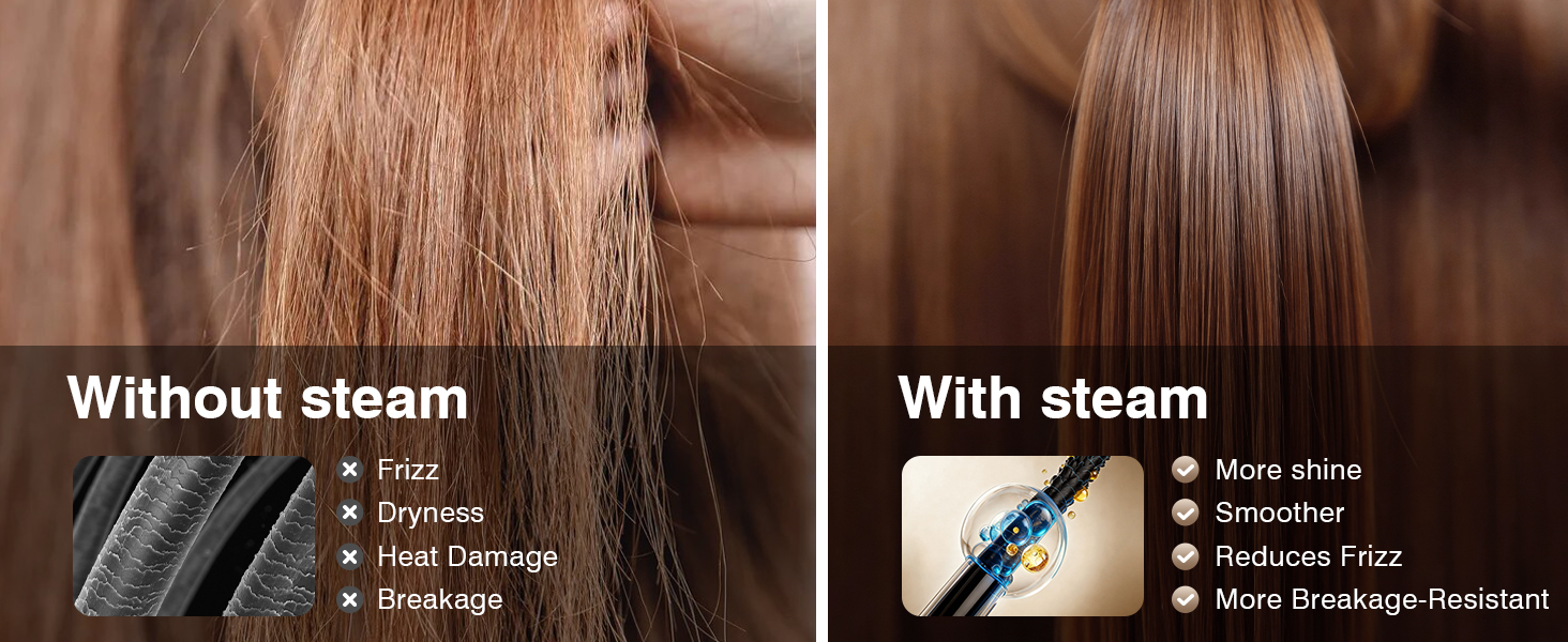 Steam Hair Straightener