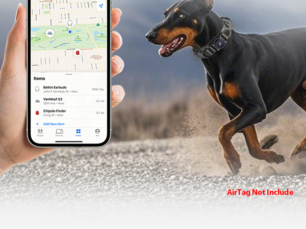 apple airtag dog collar