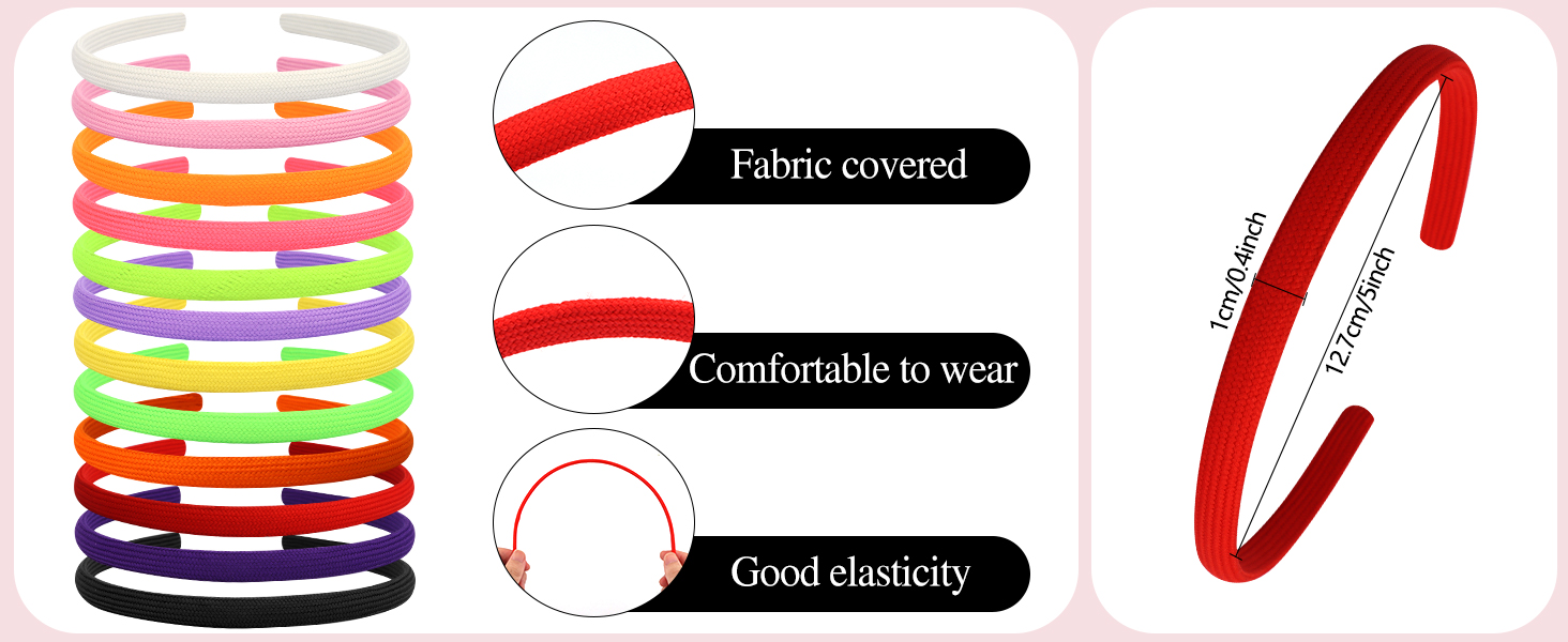 Thin Headbands For Women Girls