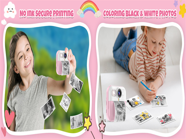 BOFIDAR Instant Camera for Kids