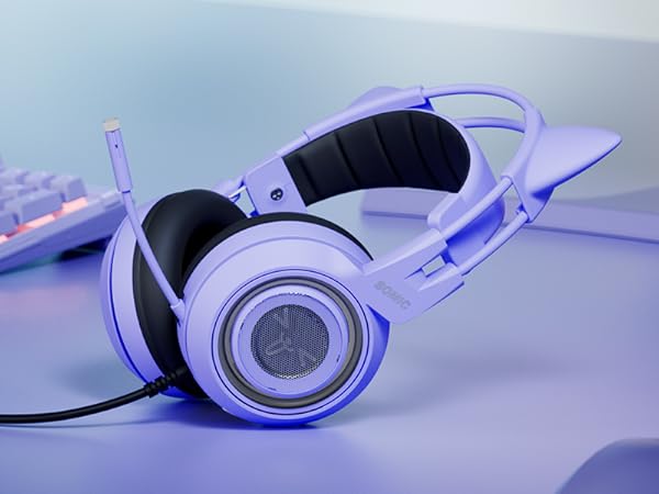 G951s purple gaming headset