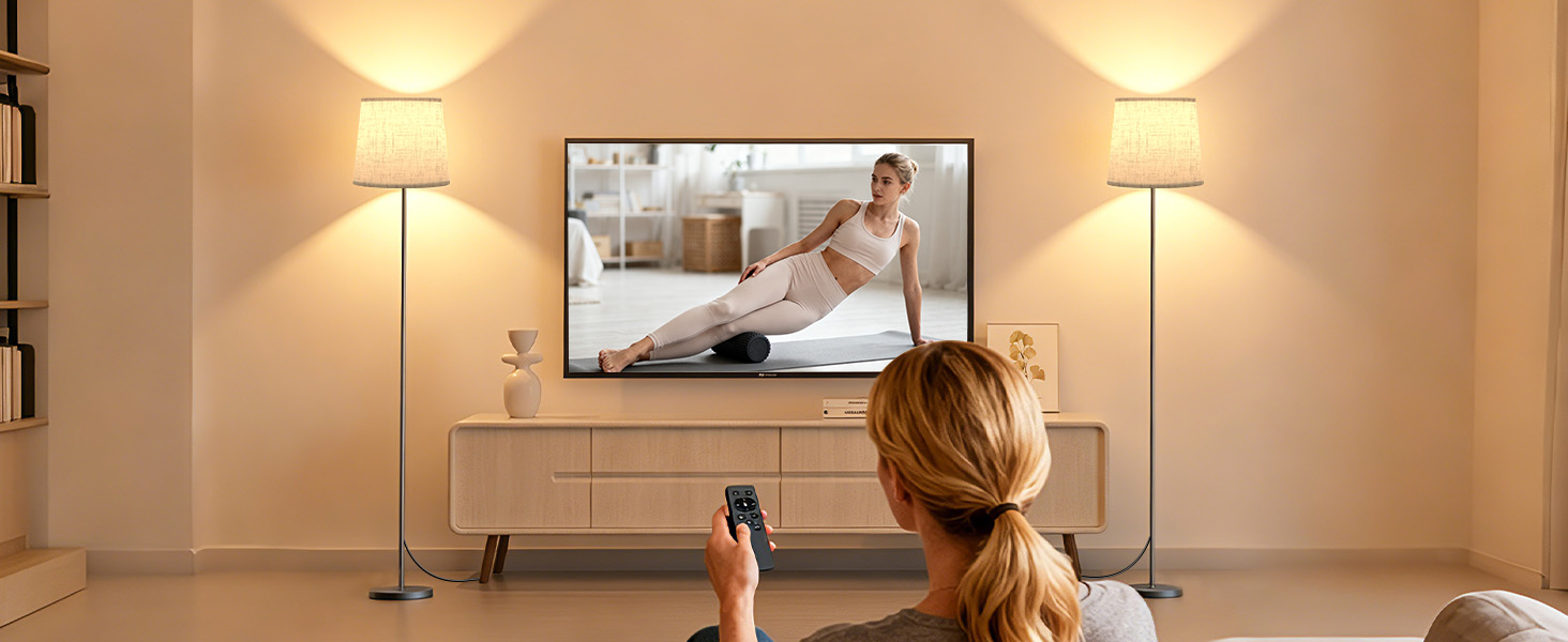 floor lamp with remote