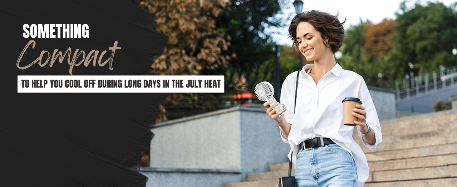 misting fan mini handheld fan portable misting fan rechargeable