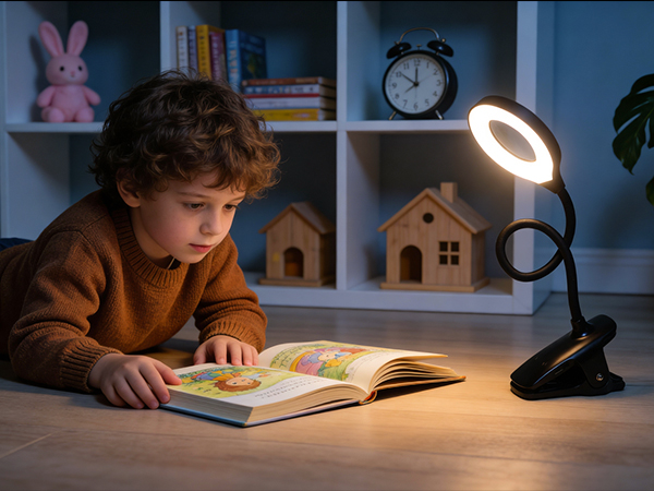 clip on reading light for bed