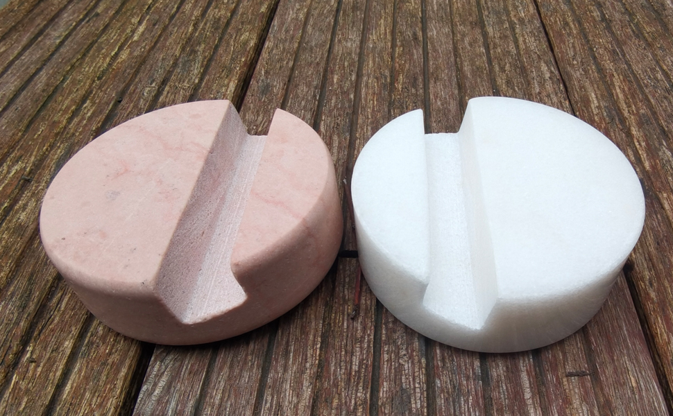 White marble Phone stand