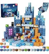 Annexfun Magnetic Blocks - 100 PCS Magnetic Building Blocks - Magnet Cubes Toys Stacking,STEM Mon...