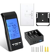 Casmer Smart Fireplace Remote Control, Fit skytech,Ambient,Majestic,Napoleon Fireplaces,Replace 5...