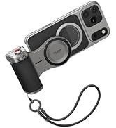 TELESIN Magnetic Master Grip Kit for iPhone 17 Pro Max, Phone Camera Grip Powergrip Kit Built-in ...
