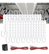 12V 60 LEDs Van Interior Light Kits Led Module Lights Ceilling Lamp for Car Van Truck Auto Vehicl...