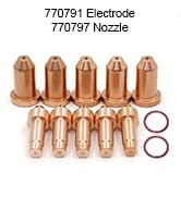 770791 electrode 770797 nozzle