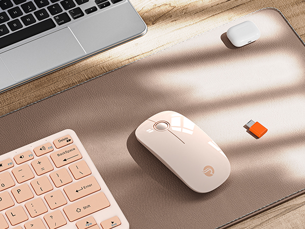 R306C USB C Wireless Mouse for Macbook, iPad, Chromebook