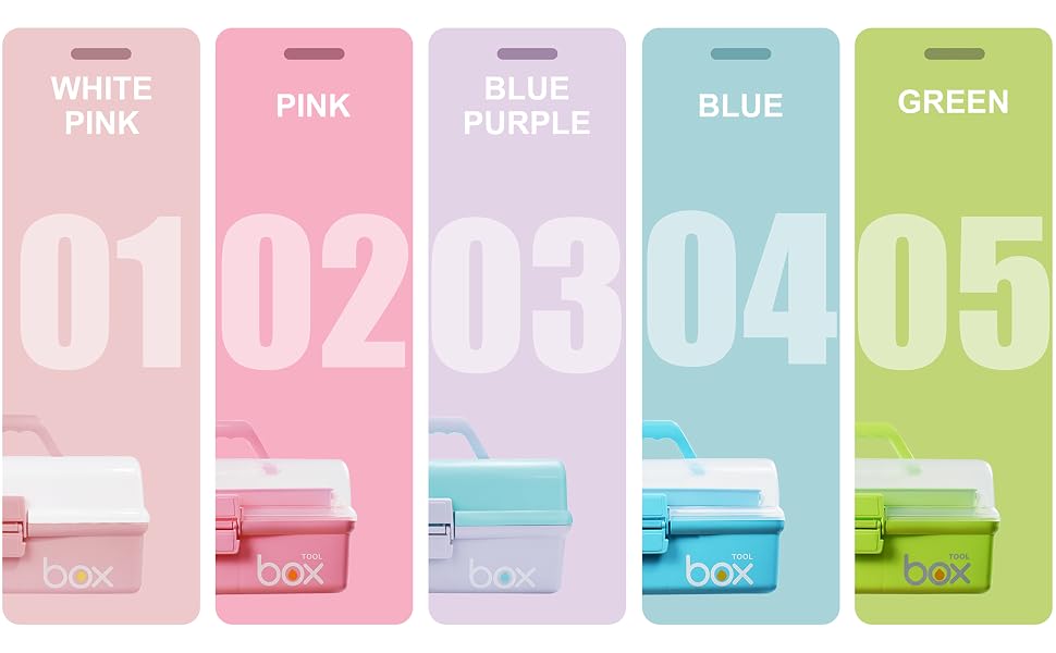 WHITE PINK BOX
