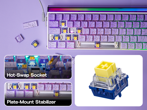 Wired Magnetic Gaming Keyboard