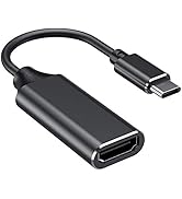USB C to HDMI Adapter 4K for Mac OS, Type-C to HDMI Adapter [Thunderbolt 3], Compatible with MacB...