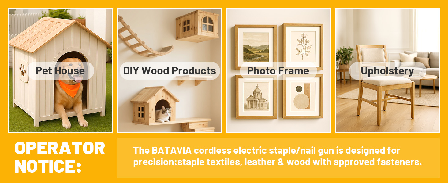 Suitable for Upholstery, Wood Working, DIY