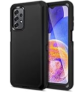 Jiunai for Samsung A23 Case, Shockproof Anti-Dust Heavy Duty Protection Tough Rugged Dual Layer R...