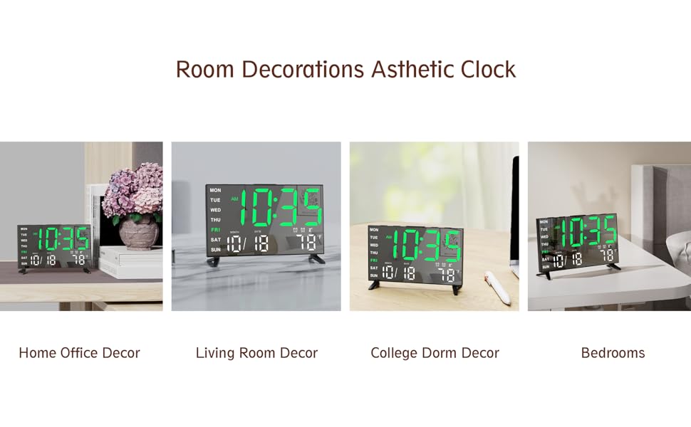 Room Decorations Asthetic Clock