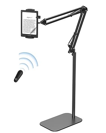 kindle holder with remote page turner