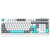 LINGBAO K98 - 96% Mechanical Keyboard Wireless,10000mAh Battery,Wireless Gaming Keyboard BT5.0/2....