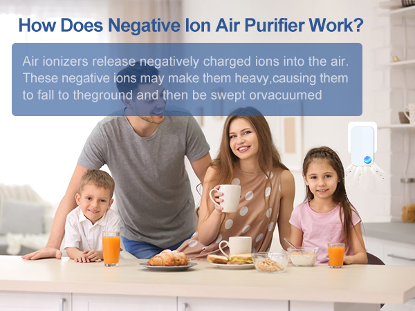 Negative ion air purifier
