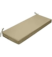 idee-home Outdoor Bench Cushion 59 inch, Patio Bench Cushion Indoor, Patio Furniture Chair Cushio...