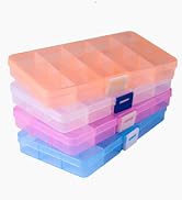 4 pcs plastic organizers
