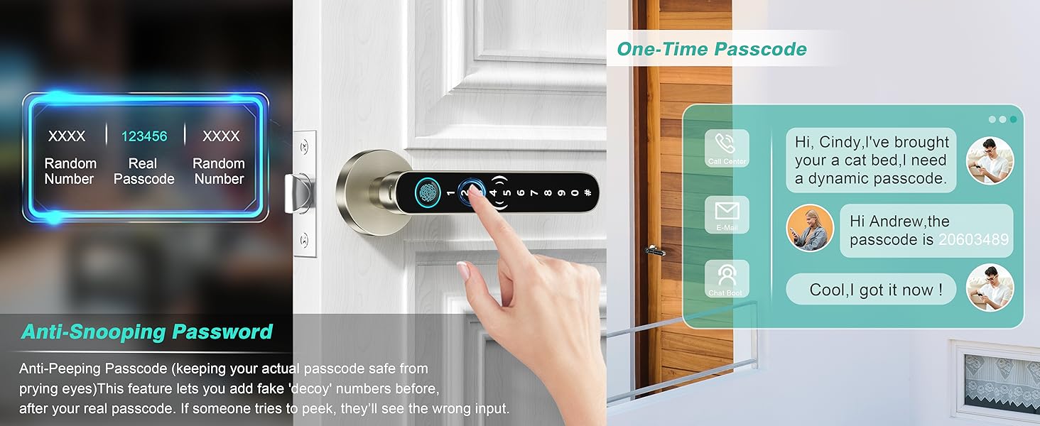 bedroom door locks with keypads