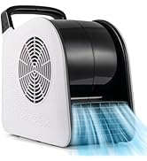 ARLIME High Velocity Blower Fan, Utility Air Mover w/ 3 Speeds & 185° Pivoting Head for Drying Co...