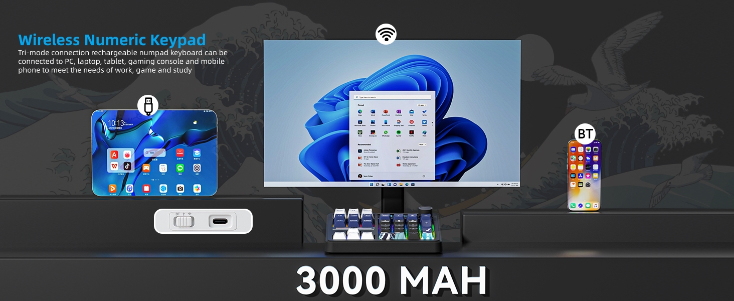 number pad keyboard number keypad numeric keypad numpad mechanical number pad wireless number pad