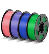 ANYCUBIC PLA Filament 1.75mm Bundle, 3D Printing PLA Filament 1.75mm Dimensional Accuracy +/- 0.0...