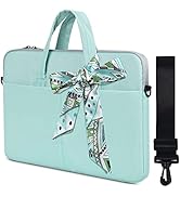 17.3 Inch Laptop Shoulder Bag, Girls Women Laptop Briefcase Handbag for HP Envy 17 17t/Pavilion 1...