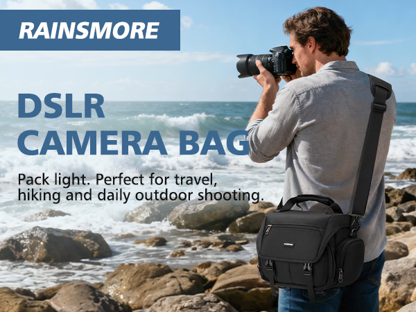 DSLR/SLR/Mirrorless Camera Sling Bag for Photographers