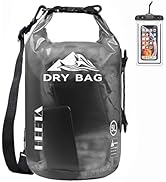 HEETA Waterproof Dry Bag for Women Men, 5L/10L/20L/30L/40L Roll Top Lightweight Dry Storage Bag B...
