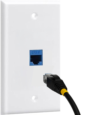 ethernet wall plate